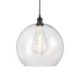 Innovations Lighting Athens 14" Wide Pendant Oil Rubbed Bronze / Clear