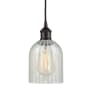 Innovations Lighting Caledonia 5" Wide Mini Pendant Oil Rubbed Bronze / Mouchette