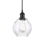 Innovations Lighting Waverly 6" Wide Mini Pendant Oil Rubbed Bronze / Clear
