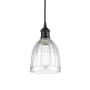 Innovations Lighting Brookfield 6" Wide Mini Pendant Oil Rubbed Bronze / Clear
