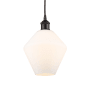 Innovations Lighting Cindyrella 8" Wide Mini Pendant Oil Rubbed Bronze / Cased Matte White