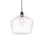 Innovations Lighting Cindyrella 12" Wide Pendant Oil Rubbed Bronze / Clear