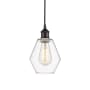 Innovations Lighting Cindyrella 6" Wide Mini Pendant Oil Rubbed Bronze / Clear