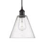 Innovations Lighting Edison 8" Wide Mini Pendant Oil Rubbed Bronze / Seedy