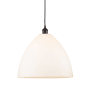 Innovations Lighting Edison Dome 16" Wide Pendant Oil Rubbed Bronze / Matte White