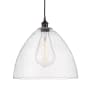 Innovations Lighting Edison Dome 16" Wide Pendant Oil Rubbed Bronze / Seedy
