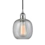 Innovations Lighting Belfast 6" Wide Mini Pendant Polished Chrome / Seedy