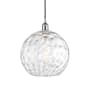 Innovations Lighting Athens 12" Wide Pendant Polished Chrome / Clear Water Glass