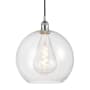 Innovations Lighting Athens 12" Wide Pendant Polished Chrome / Clear