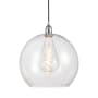 Innovations Lighting Athens 14" Wide Pendant Polished Chrome / Clear