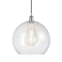 Innovations Lighting Athens 14" Wide Pendant Polished Chrome / Seedy