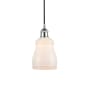 Innovations Lighting Ellery 5" Wide Mini Pendant Polished Chrome / White