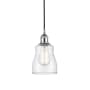 Innovations Lighting Ellery 5" Wide Mini Pendant Polished Chrome / Clear