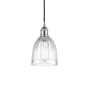 Innovations Lighting Brookfield 6" Wide Mini Pendant Polished Chrome / Clear