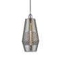 Innovations Lighting Windham 7" Wide Mini Pendant Polished Chrome / Smoked