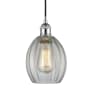 Innovations Lighting Eaton 6" Wide Mini Pendant Polished Chrome / Clear