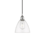 Innovations Lighting Edison 8" Wide Mini Pendant Polished Chrome / Clear