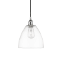Innovations Lighting Edison 9" Wide Mini Pendant Polished Chrome / Clear