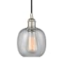 Innovations Lighting Belfast 6" Wide Mini Pendant Polished Nickel / Seedy