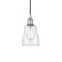Innovations Lighting Ellery 5" Wide Mini Pendant Polished Nickel / Clear