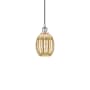 Innovations Lighting Preston 7" Wide Mini Pendant Polished Nickel / Mercury