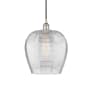 Innovations Lighting Norfolk 12" Wide Pendant Polished Nickel / Clear