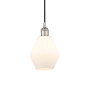 Innovations Lighting Cindyrella 6" Wide Mini Pendant Polished Nickel / Cased Matte White