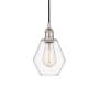 Innovations Lighting Cindyrella 6" Wide Mini Pendant Polished Nickel / Clear