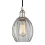 Innovations Lighting Eaton 6" Wide Mini Pendant Polished Nickel / Clear