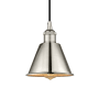 Innovations Lighting Smithfield 7" Wide Mini Pendant Polished Nickel