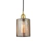 Innovations Lighting Cobbleskill 5" Wide Mini Pendant Satin Gold / Mercury