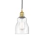 Innovations Lighting Ellery 5" Wide Mini Pendant Satin Gold / Seedy