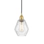 Innovations Lighting Cindyrella 6" Wide Mini Pendant Satin Gold / Seedy