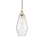 Innovations Lighting Cindyrella 7" Wide Mini Pendant Satin Gold / Seedy