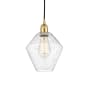 Innovations Lighting Cindyrella 8" Wide Mini Pendant Satin Gold / Seedy
