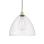 Innovations Lighting Edison 16" Wide Pendant Satin Gold / Seedy