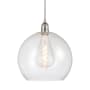 Innovations Lighting Athens 14" Wide Pendant Brushed Satin Nickel / Seedy