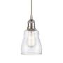 Innovations Lighting Ellery 5" Wide Mini Pendant Brushed Satin Nickel / Clear