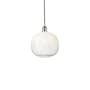 Innovations Lighting Brookhaven Sphere 11" Wide Mini Pendant Brushed Satin Nickel / Opal