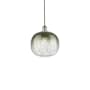 Innovations Lighting Brookhaven Sphere 11" Wide Mini Pendant Brushed Satin Nickel / Slate