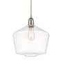 Innovations Lighting Cindyrella 12" Wide Pendant Brushed Satin Nickel / Clear