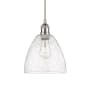 Innovations Lighting Edison 9" Wide Mini Pendant Brushed Satin Nickel / Seedy