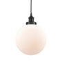 Innovations Lighting Beacon 10" Wide Pendant Matte Black / Matte White