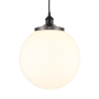 Innovations Lighting Beacon 14" Wide Pendant Matte Black / Matte White