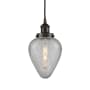 Innovations Lighting Geneseo 7" Wide Mini Pendant Oil Rubbed Bronze / Clear Crackled