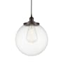 Innovations Lighting Beacon 14" Wide Pendant Oil Rubbed Bronze / Clear