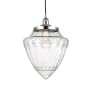 Innovations Lighting Bullet 12" Wide Pendant Polished Chrome / Seedy