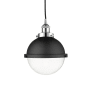 Innovations Lighting Hampden 9" Wide Mini Pendant Polished Chrome / Clear