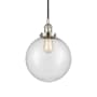 Innovations Lighting Beacon 10" Wide Pendant Polished Nickel / Seedy