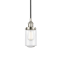 Innovations Lighting Dover 5" Wide Mini Pendant Polished Nickel / Seedy